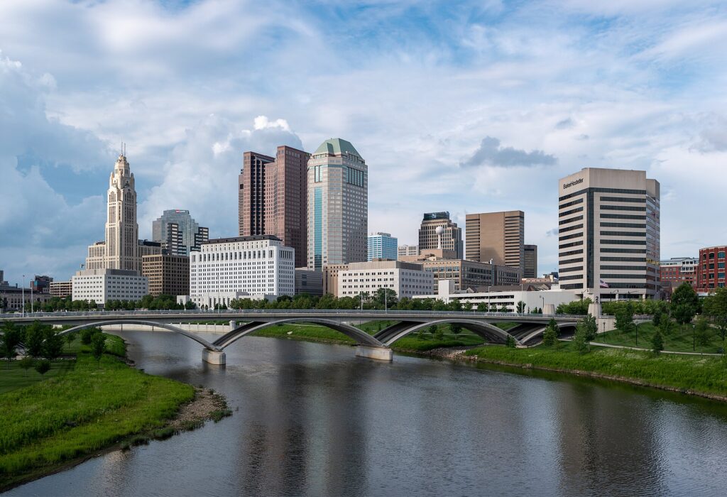 Downtown Columbus, Ohio skyline