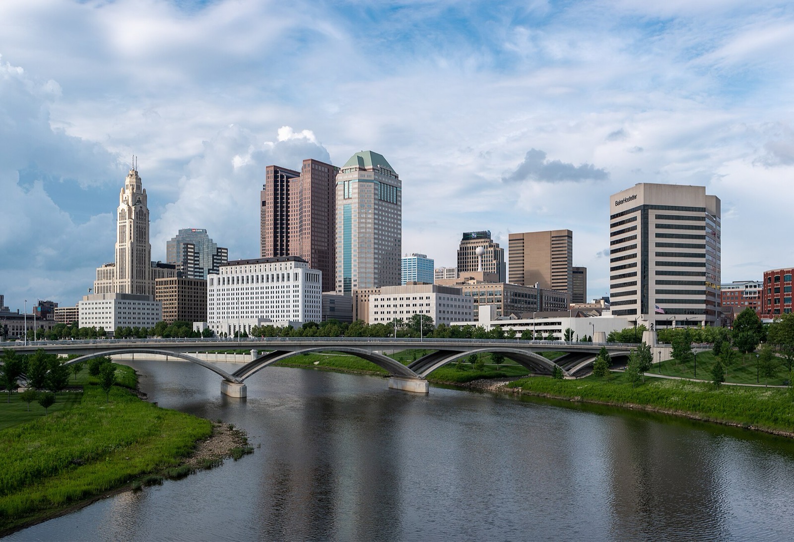 Downtown Columbus, Ohio skyline